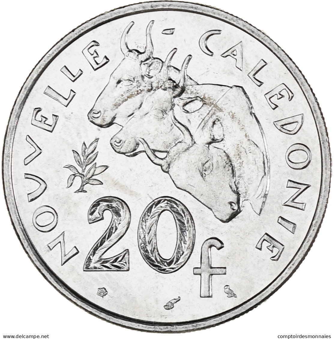 Monnaie, Nouvelle-Calédonie, 20 Francs, 1972, Paris, SUP, Nickel, KM:12 - Nouvelle-Calédonie