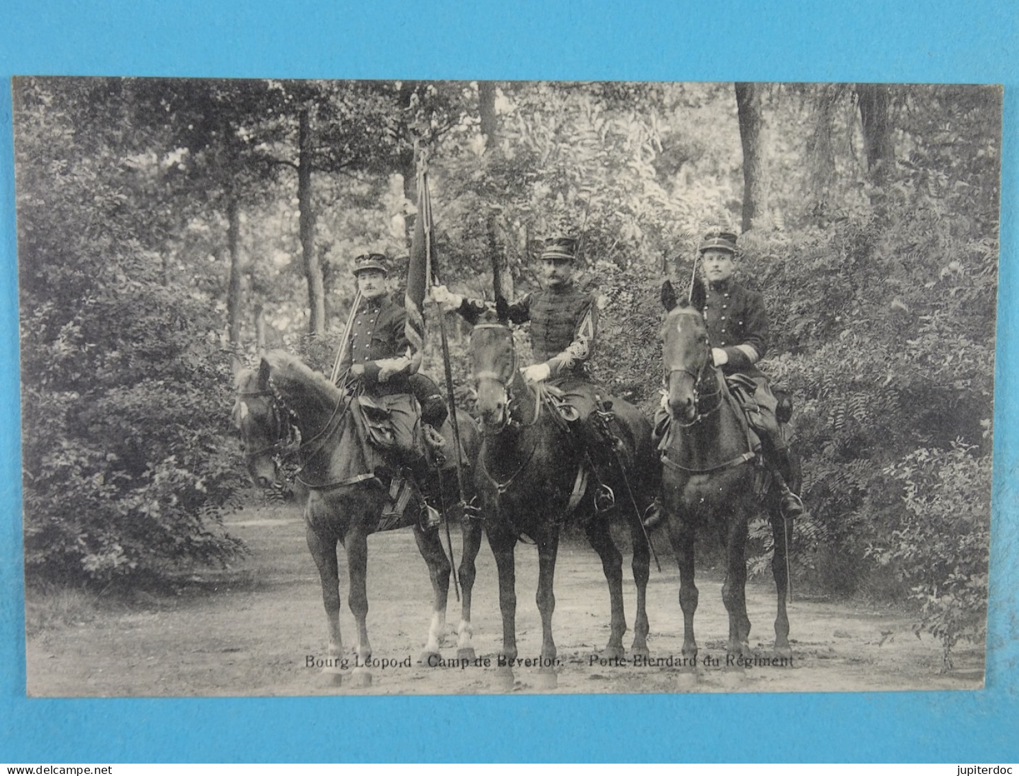 Camp De Beverloo Porte étendard Du Régiment - Leopoldsburg (Kamp Van Beverloo)