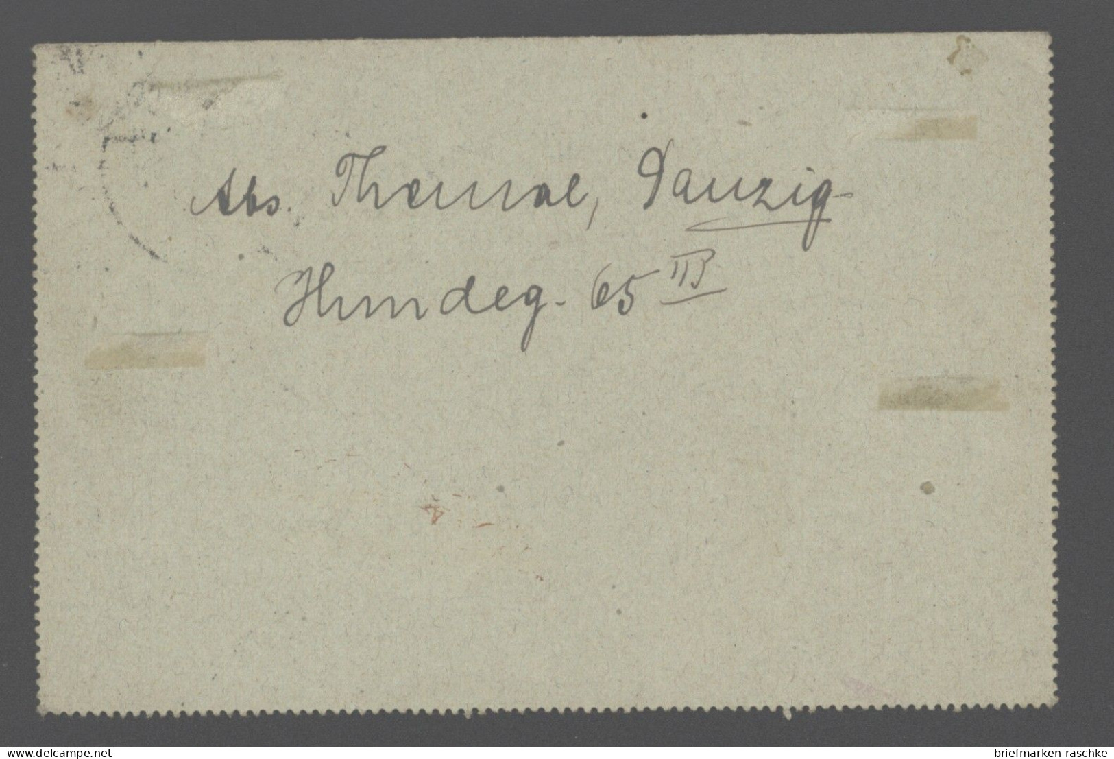 Danzig,K1 Gebraucht (230) - Postal  Stationery