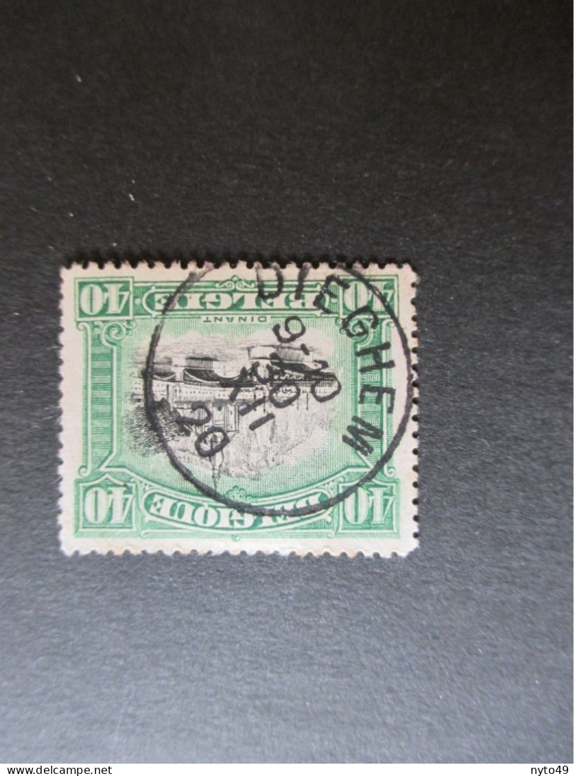 Nr 143 - Dinant Citadel - Centrale Stempel Dieghem - 1915-1920 Alberto I