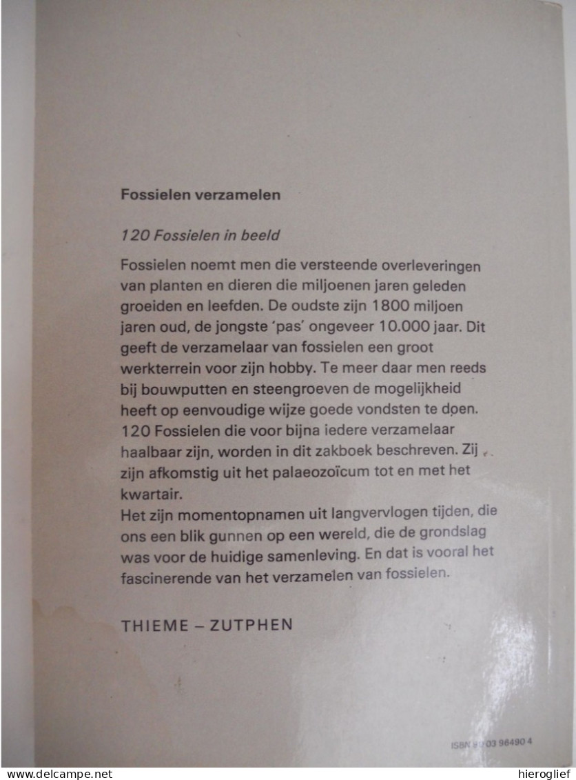 FOSSIELEN VERZAMELEN door Andreas Richter 120 in beeld fossiel / Thieme Zutphen natuuur