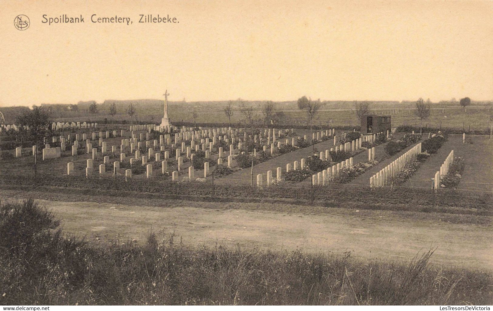 BELGIQUE - Ypres - Spoilbank Cemetery - Zillebeke - Carte Postale Ancienne - Ieper