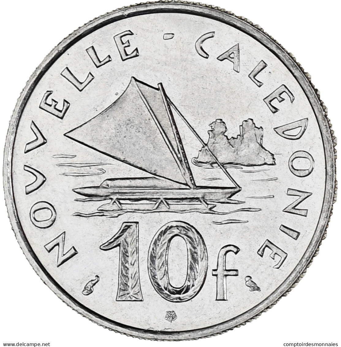 Monnaie, Nouvelle-Calédonie, 10 Francs, 1972, Paris, SUP, Nickel, KM:11 - New Caledonia