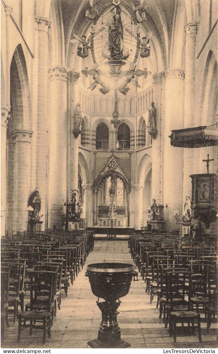 BELGIQUE - Zout Leeuw - La Vierge Suspendue Et Le Bénitier - Carte Postale Ancienne - Zörsel