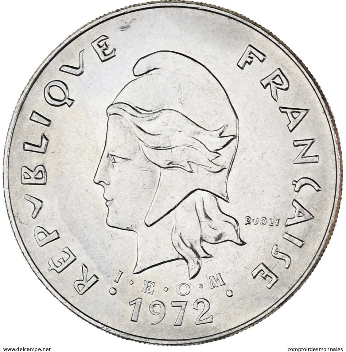 Monnaie, Nouvelle-Calédonie, 50 Francs, 1972, Paris, SPL, Nickel, KM:13 - Nueva Caledonia