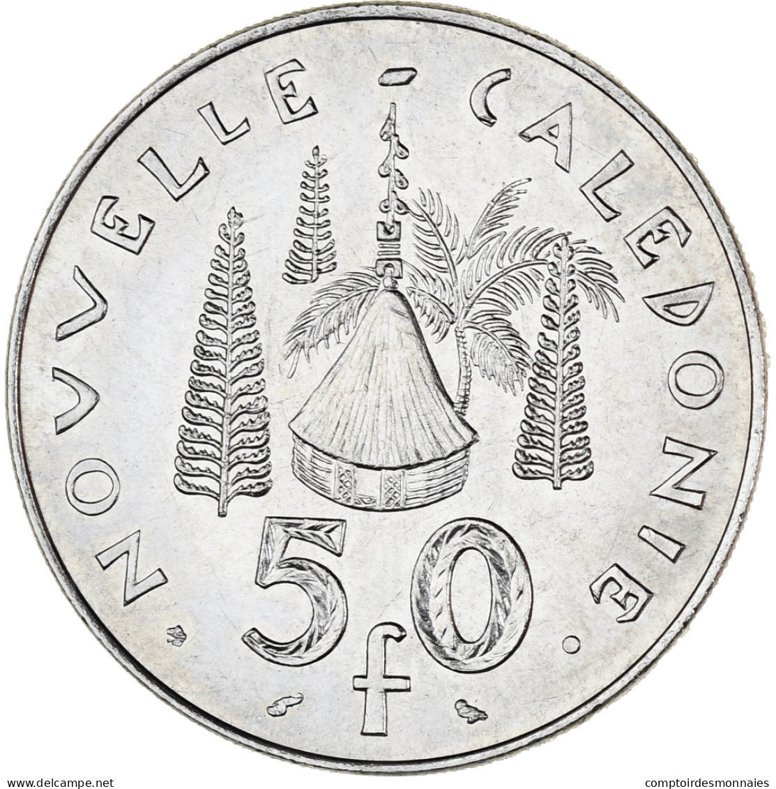 Monnaie, Nouvelle-Calédonie, 50 Francs, 1972, Paris, SPL, Nickel, KM:13 - Nueva Caledonia