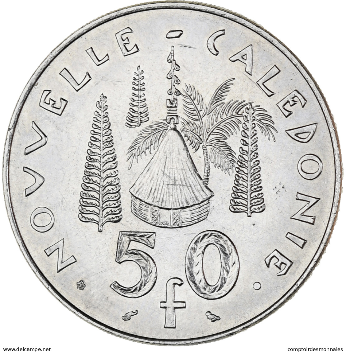 Monnaie, Nouvelle-Calédonie, 50 Francs, 1948, Paris, SUP, Nickel, KM:13 - Nieuw-Caledonië