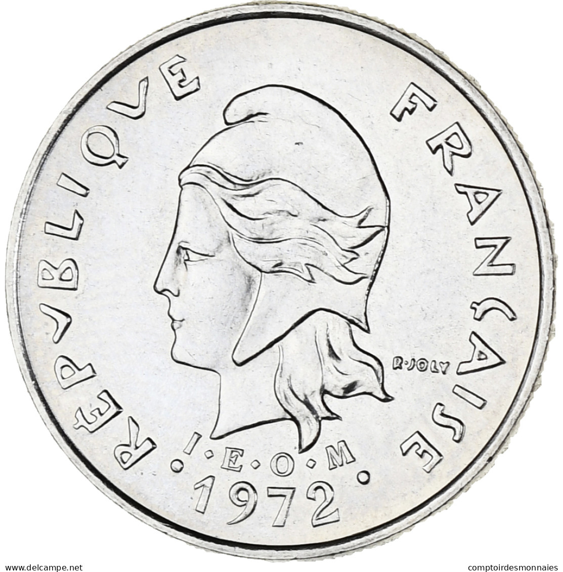 Monnaie, Nouvelle-Calédonie, 10 Francs, 1972, Paris, SUP, Nickel, KM:11 - Nuova Caledonia