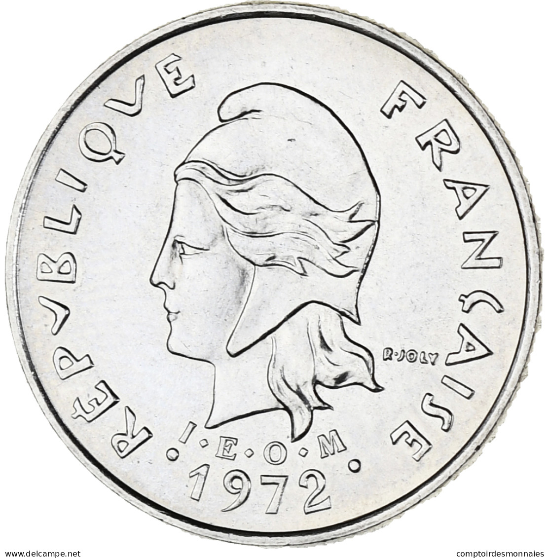 Monnaie, Nouvelle-Calédonie, 10 Francs, 1972, Paris, SUP, Nickel, KM:11 - Nouvelle-Calédonie