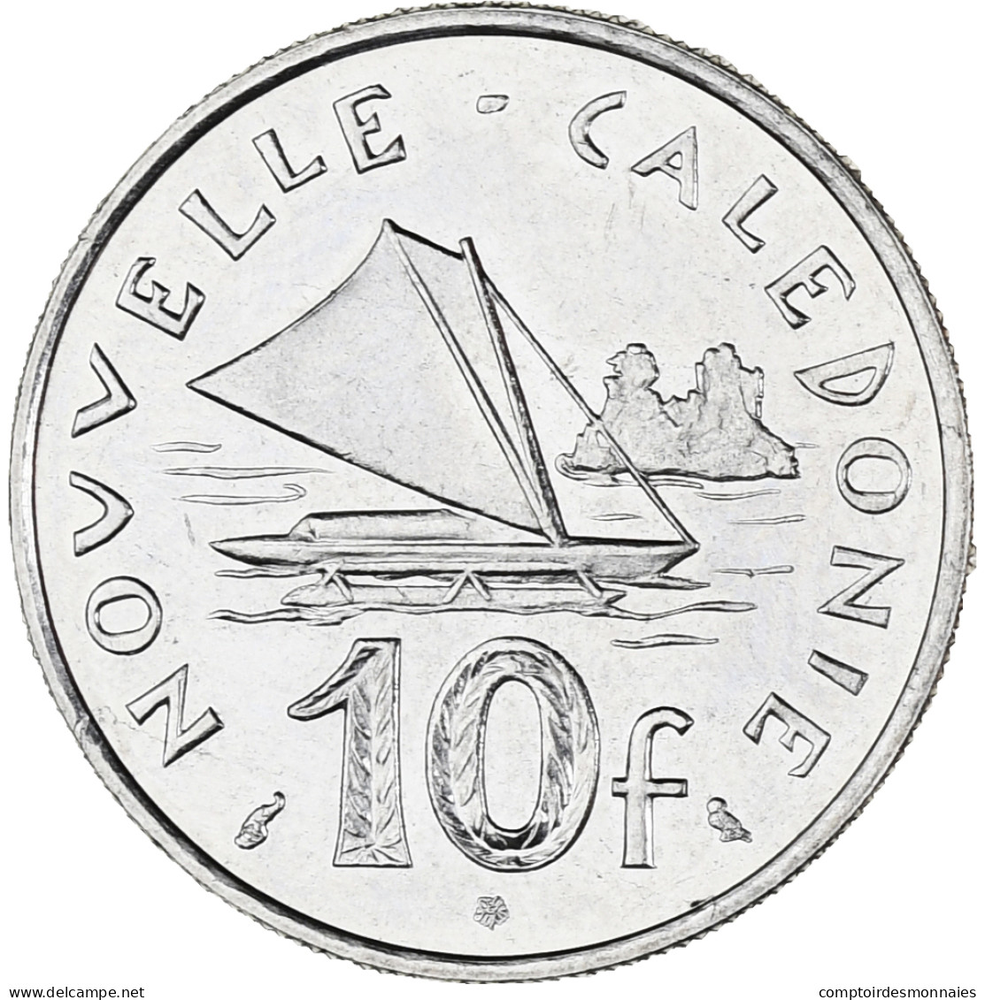 Monnaie, Nouvelle-Calédonie, 10 Francs, 1972, Paris, SUP, Nickel, KM:11 - New Caledonia