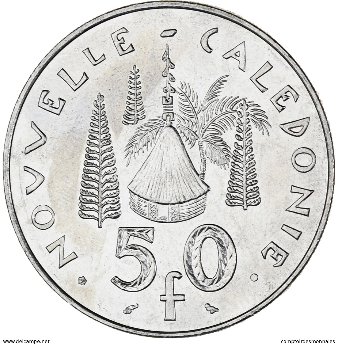 Monnaie, Nouvelle-Calédonie, 50 Francs, 1948, Paris, SUP, Nickel, KM:13 - Nieuw-Caledonië