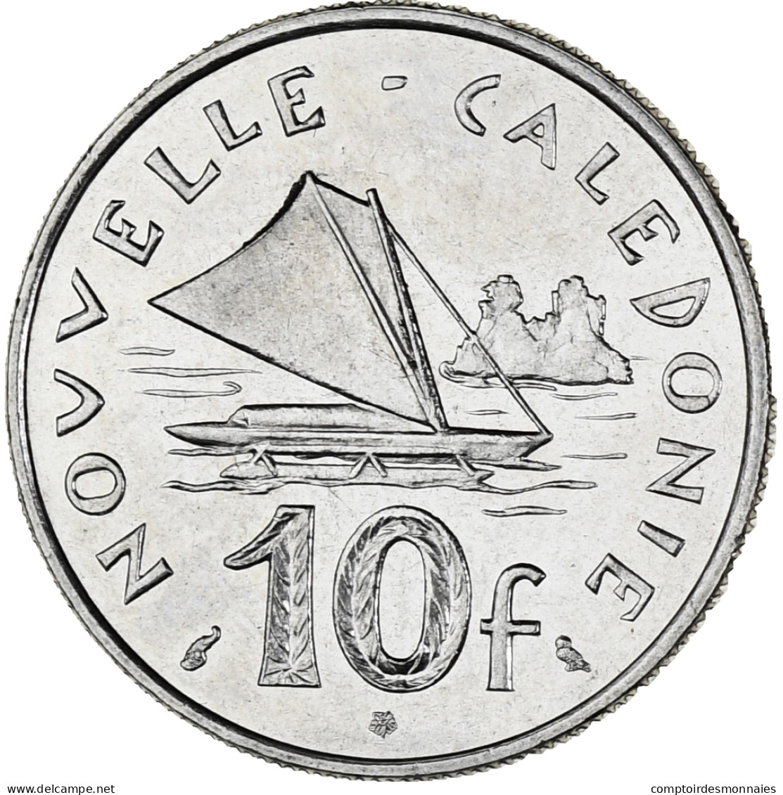 Monnaie, Nouvelle-Calédonie, 10 Francs, 1972, Paris, SUP, Nickel, KM:11 - Nouvelle-Calédonie