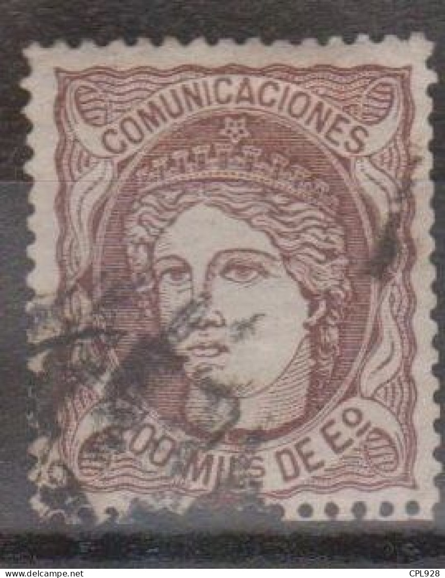 Espagne N° 109 - Used Stamps