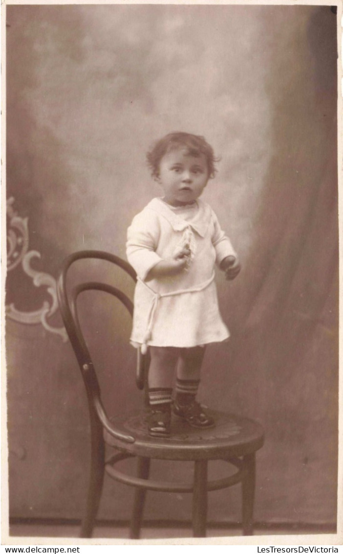 ENFANT - Portrait D'une Petite Fille - Carte Postale Ancienne - Portraits