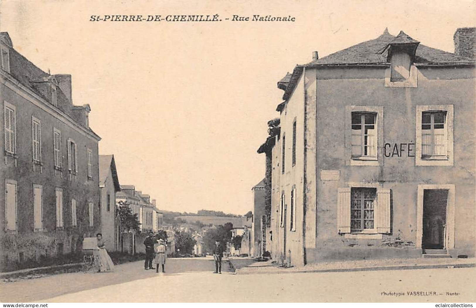 Chemillé  . Saint Pierre       49          Rue Nationale. -  5  -   (voir Scan) - Chemille