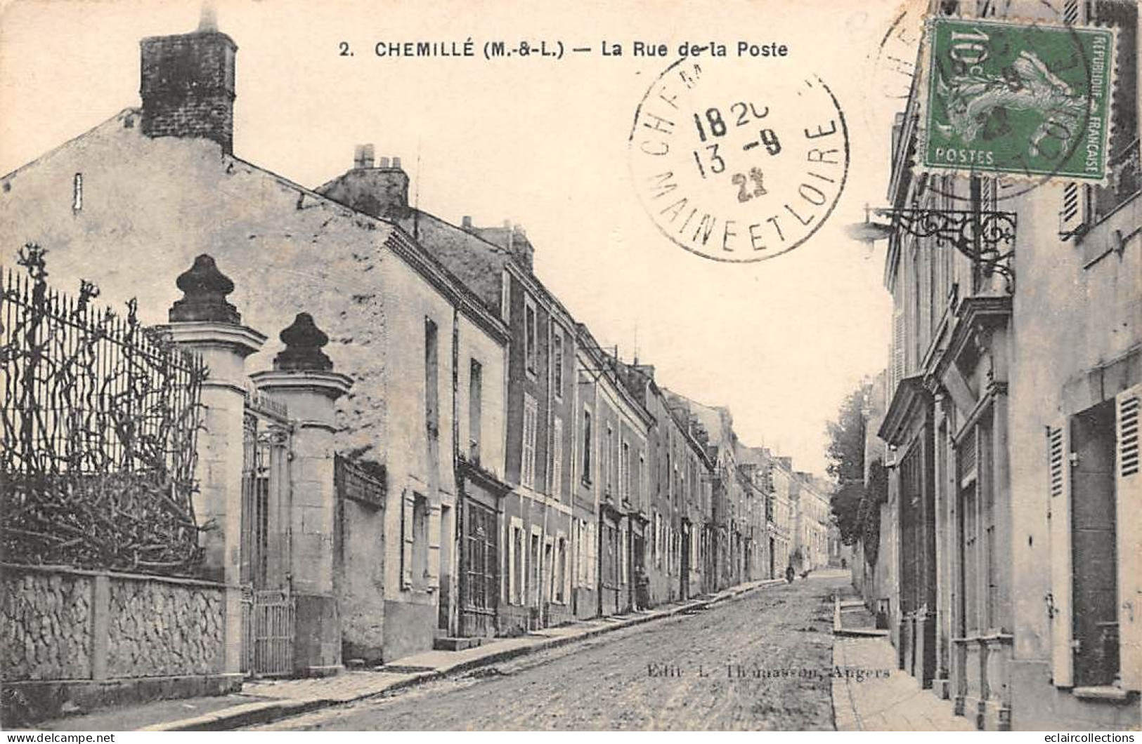 Chemillé          49          Rue De La Poste    N°2 (voir Scan) - Chemille