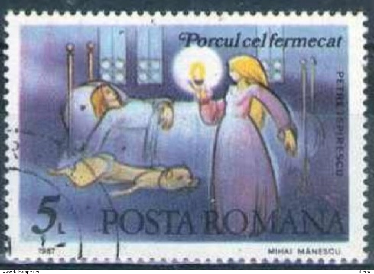 ROUMANIE - Le Cochon Enchanté - 100e Anniversaire De Petre Ispirescu - Usati