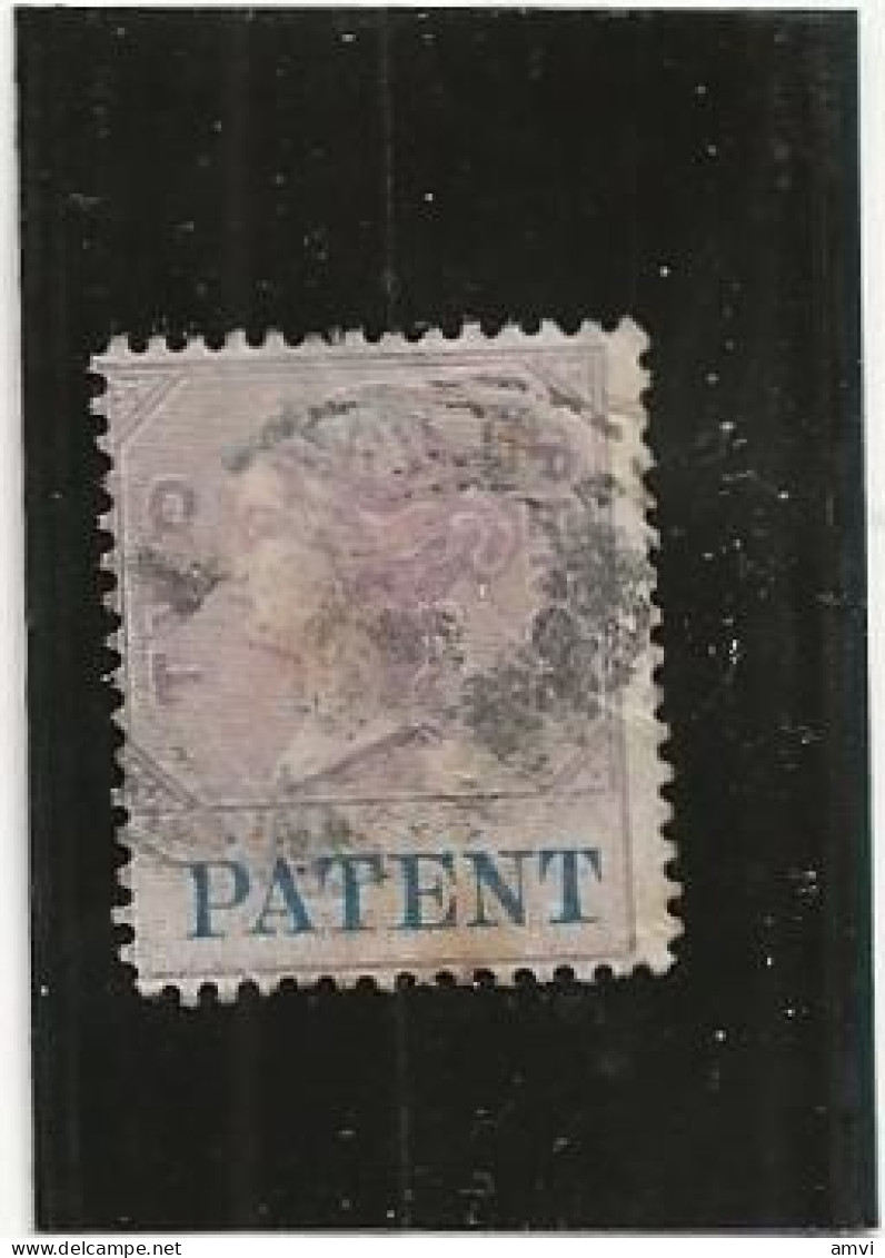 23-0721 Patent - 2d Timbre Fiscal Grande Bretagne - Revenue Stamps