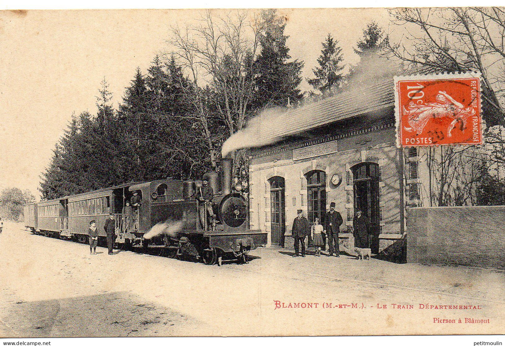 Blamont, Le Train Départemental - Blamont