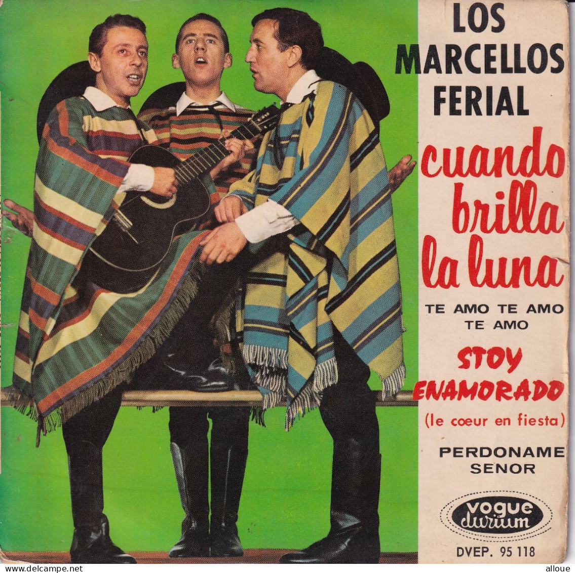 LOS MARCELLOS FERIAL - FR EP - CUANDO BRILLA LA LUNA + 3 - Musiche Del Mondo