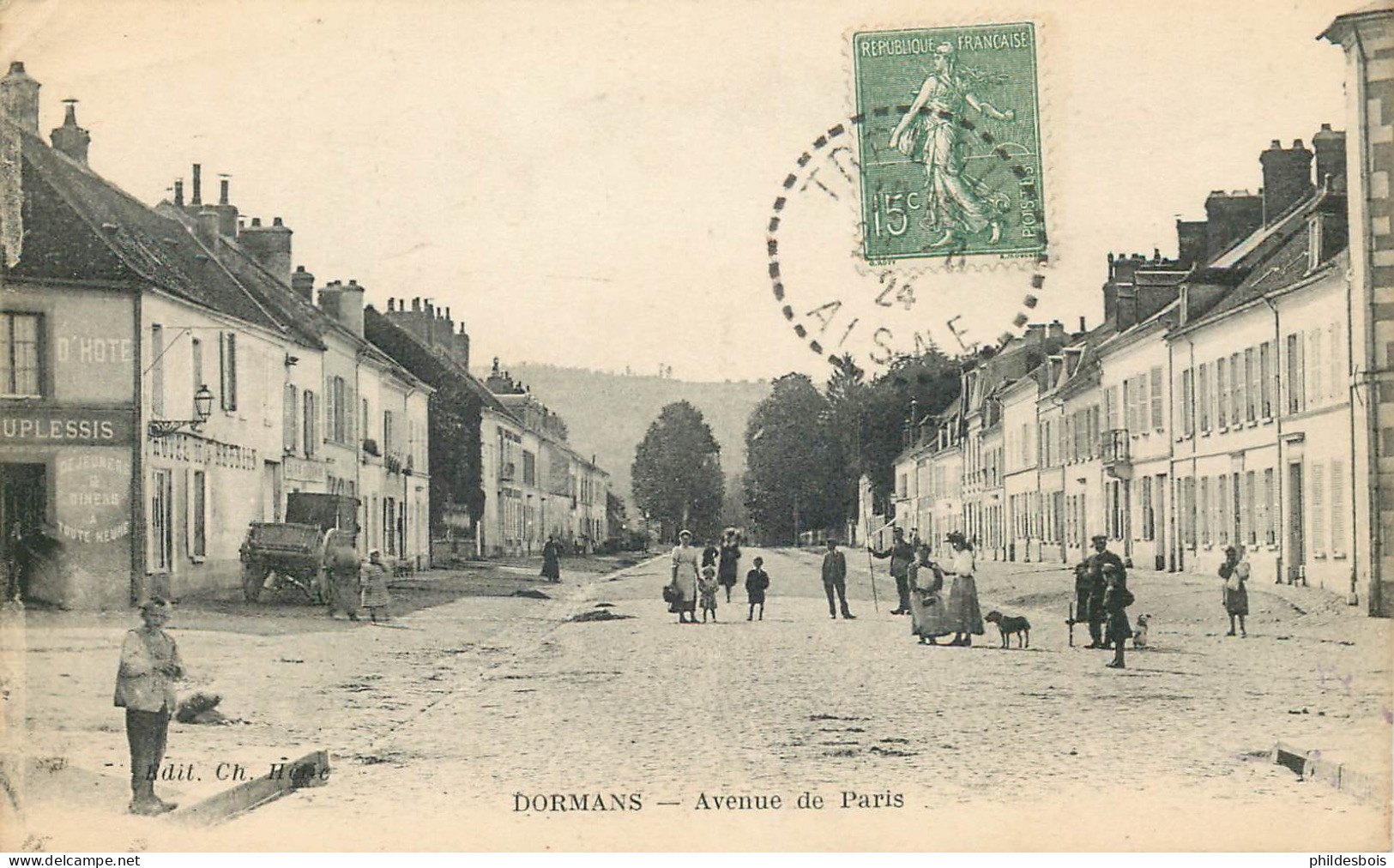 MARNE  DORMANS  Avenue De Paris - Dormans