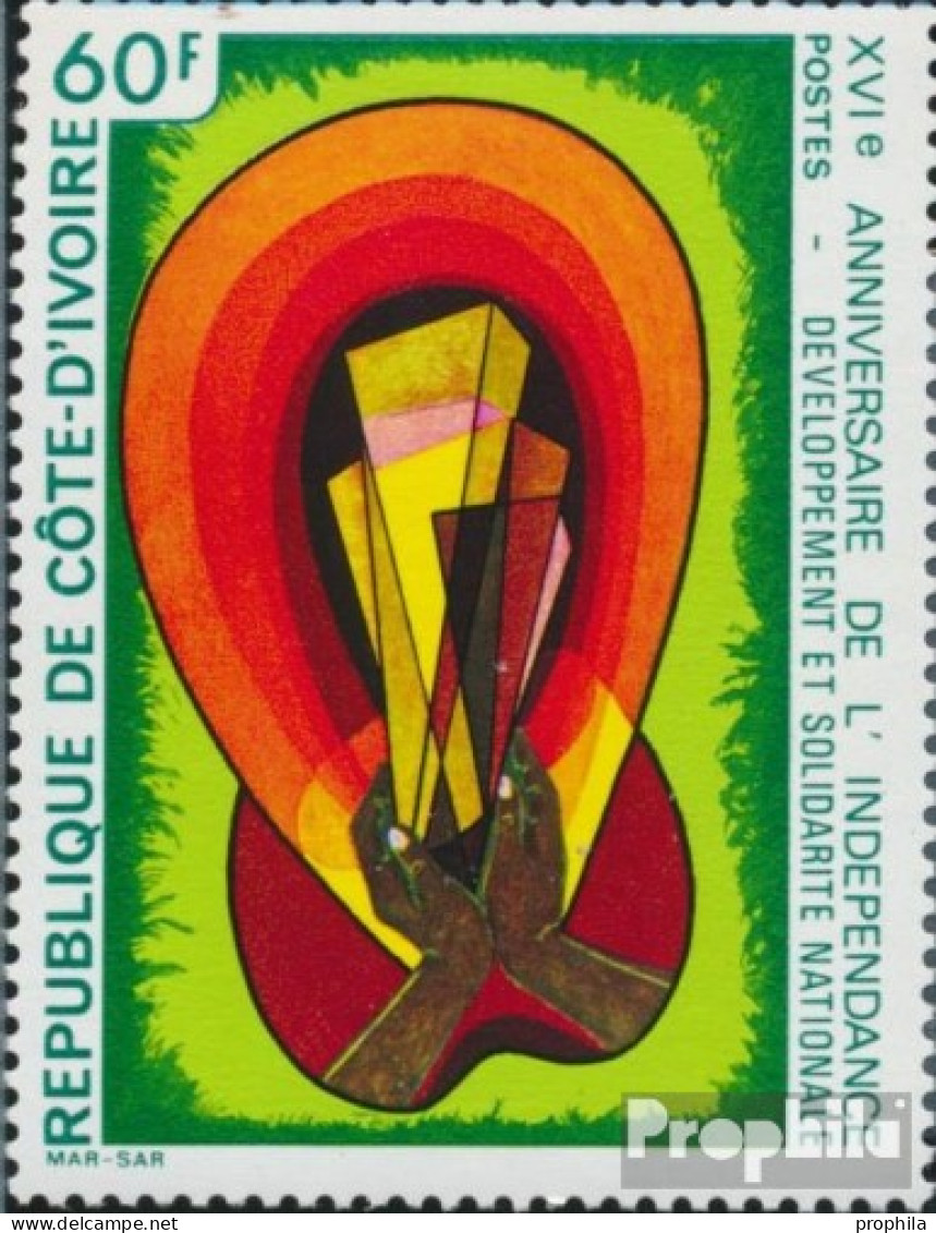 Elfenbeinküste 503 (kompl.Ausg.) Postfrisch 1976 Unabhängigkeitstag - Côte D'Ivoire (1960-...)