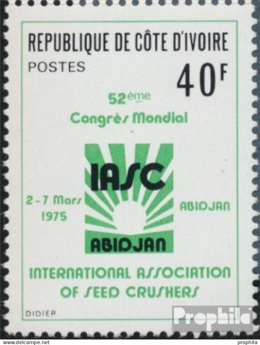 Elfenbeinküste 464 (kompl.Ausg.) Postfrisch 1975 Vereinigung Der Ölmüller - Côte D'Ivoire (1960-...)