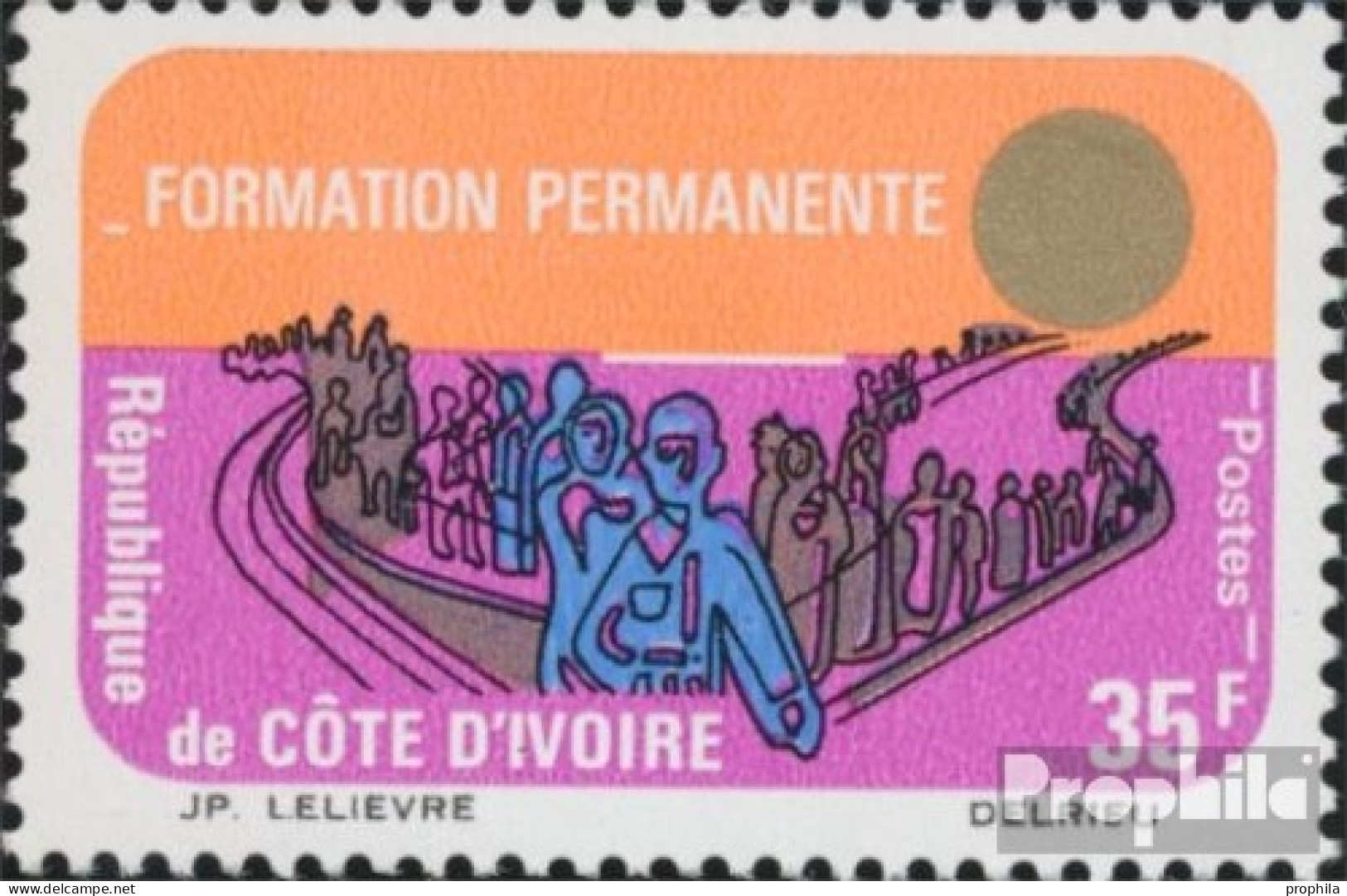 Elfenbeinküste 446 (kompl.Ausg.) Postfrisch 1974 Ständige Weiterbildung - Côte D'Ivoire (1960-...)