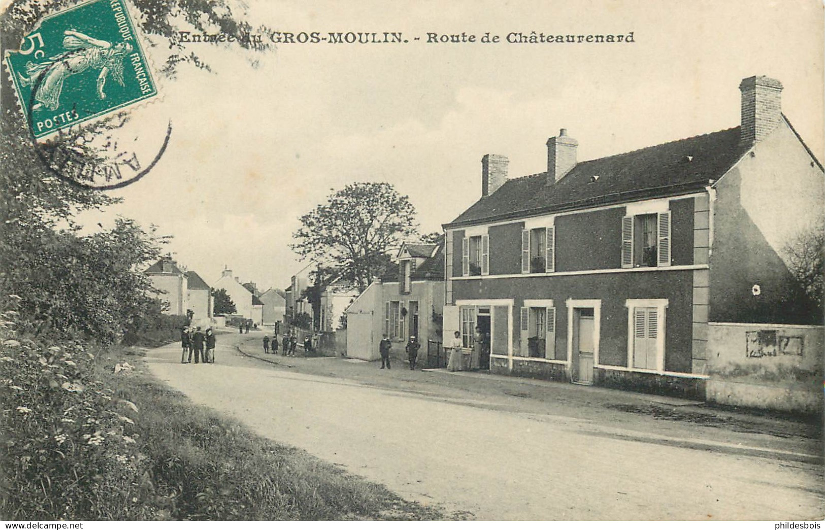 LOIRET  LE GROS MOULIN  Amilly   Route De Chateaurenard - Amilly