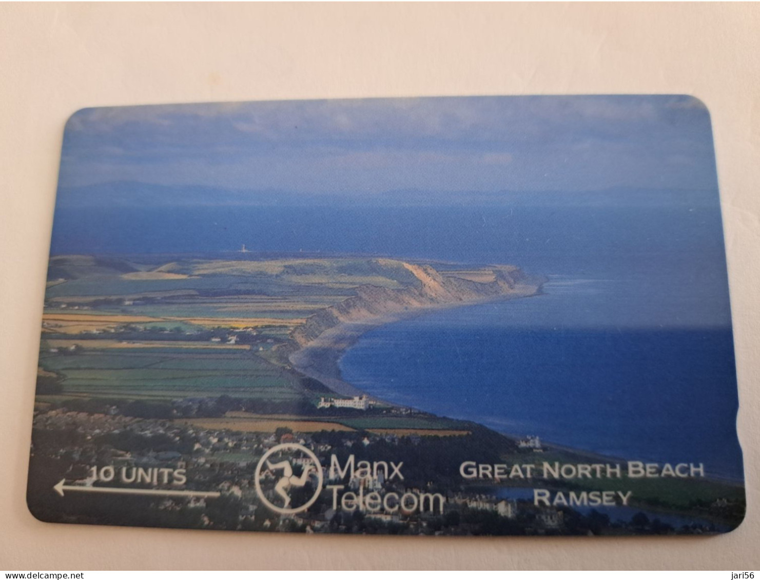 ISLE OF MAN / GPT CARD/ GREAT NORTH BEACH RAMSEY/ 10 UNITS / 5 IOMB / ** 15108 ** - Man (Eiland)