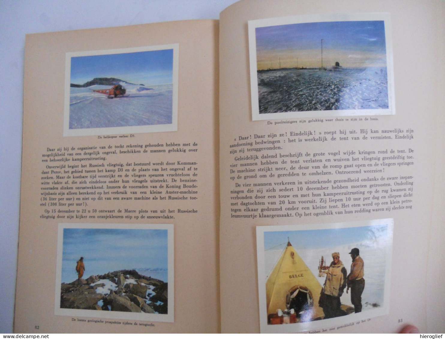 ANTARCTIC Belgische Zuidpool expeditie - album côte d'or - bevat 100 chromo's vd 164 antarctica