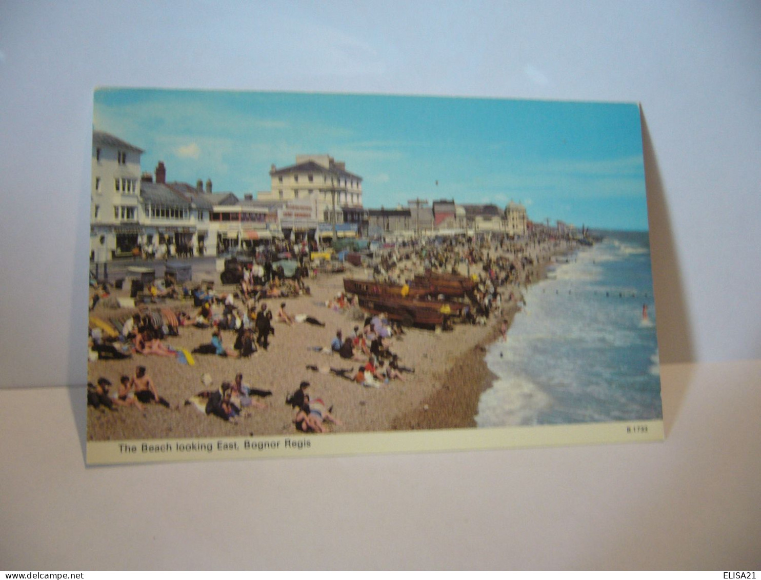 THE BEACH LOOKING EAST BOGNOR REGIS ROYAUME UNI ANGLETERRE SUSSEX ARUNDEL CP FORMAT CPA - Arundel