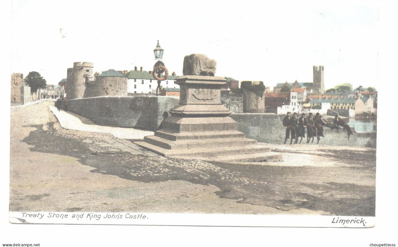 Irelande - Limerick - Treaty Stone And King John' S Castle (  282 ) - Limerick