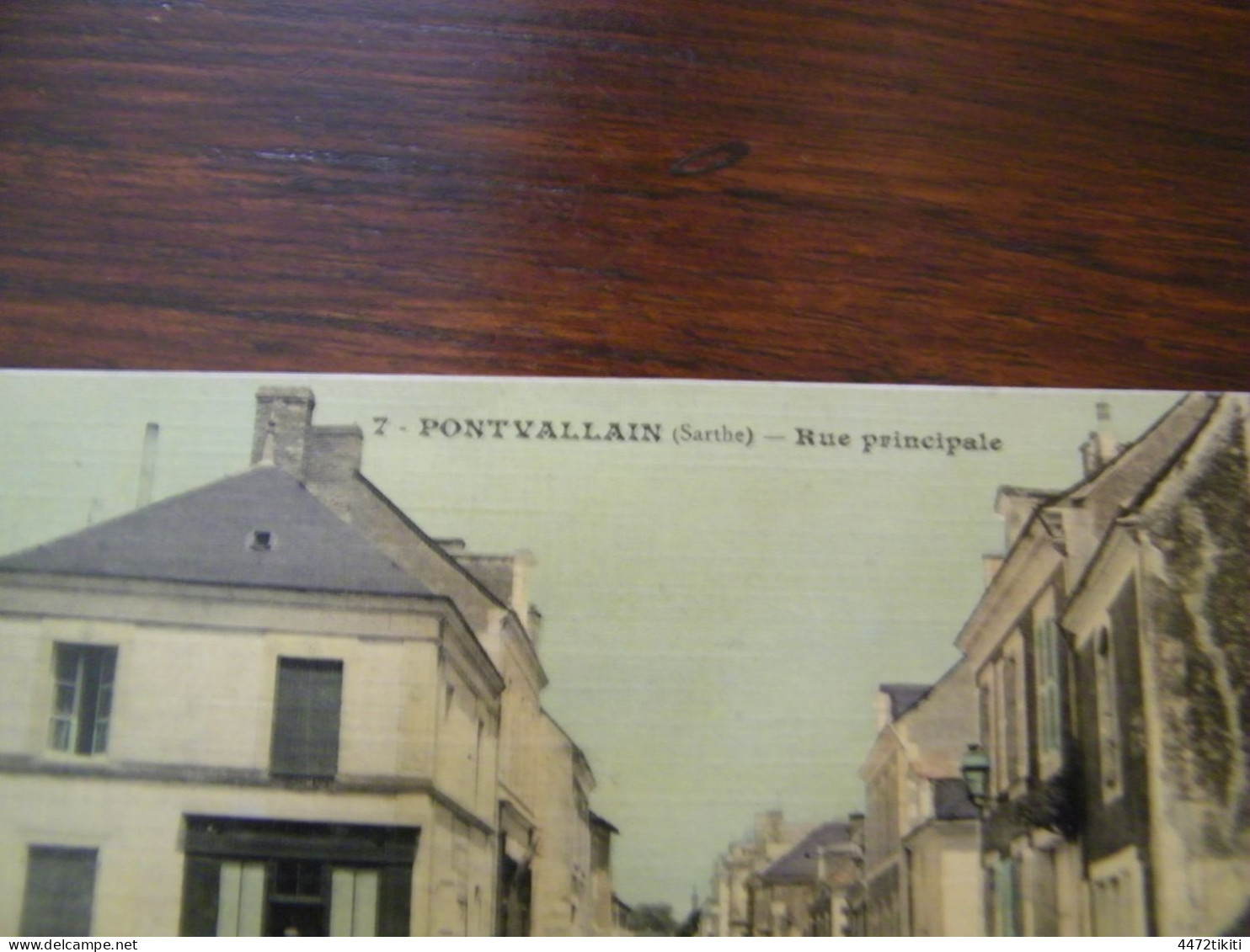 CPA - Pontvallain (72) - Rue Principale - Animation - 1910 - SUP (HR 29) - Pontvallain