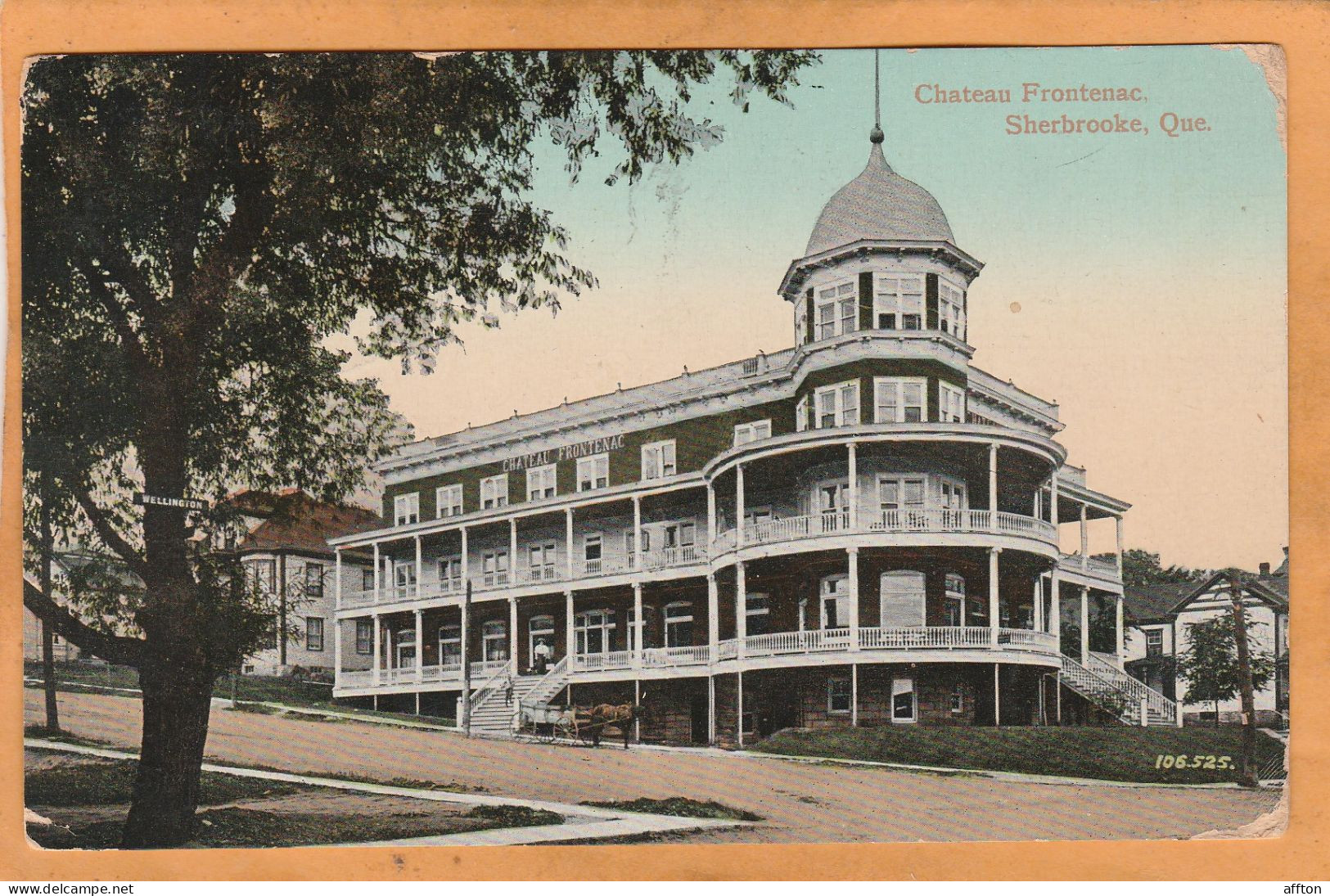 Sherbrooke Quebec Canada Old Postcard - Sherbrooke