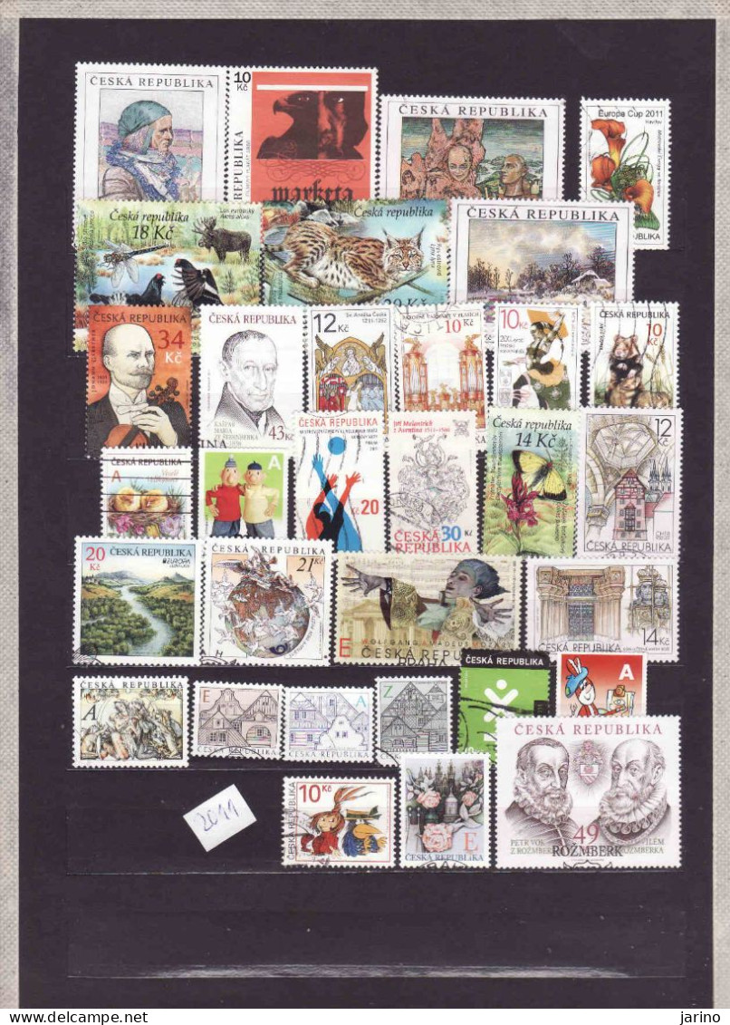 Tchechische Republik 2011, Used.I Will Complete Your Wantlist Of Czech Or Slovak Stamps According To The Michel Catalog. - Usati