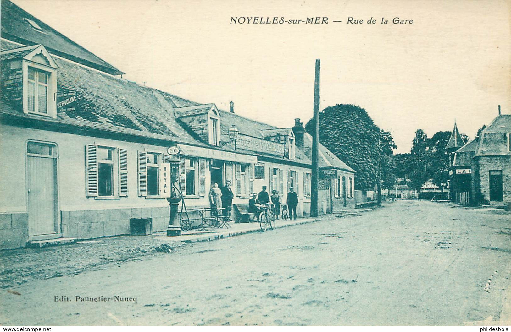 SOMME  NOYELLES SUR MER  Rue De La Gare - Noyelles-sur-Mer