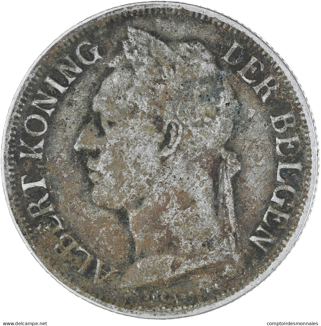 Monnaie, Congo Belge, Franc, 1925, TB+, Cupro-nickel, KM:21 - 1910-1934: Albert I