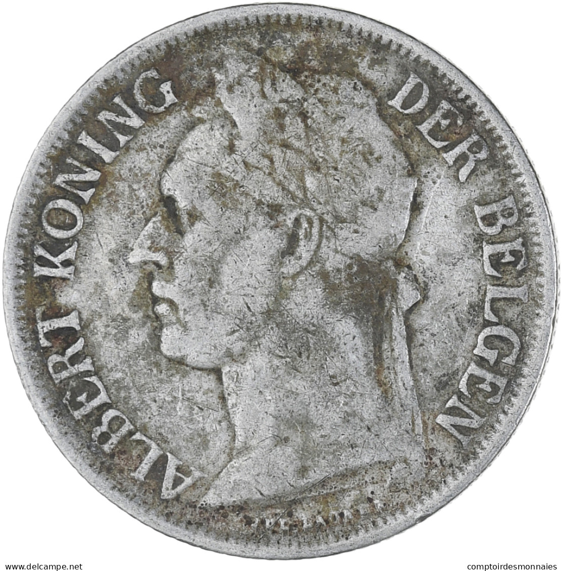 Monnaie, Congo Belge, Franc, 1925, TB+, Cupro-nickel, KM:21 - 1910-1934: Albert I.