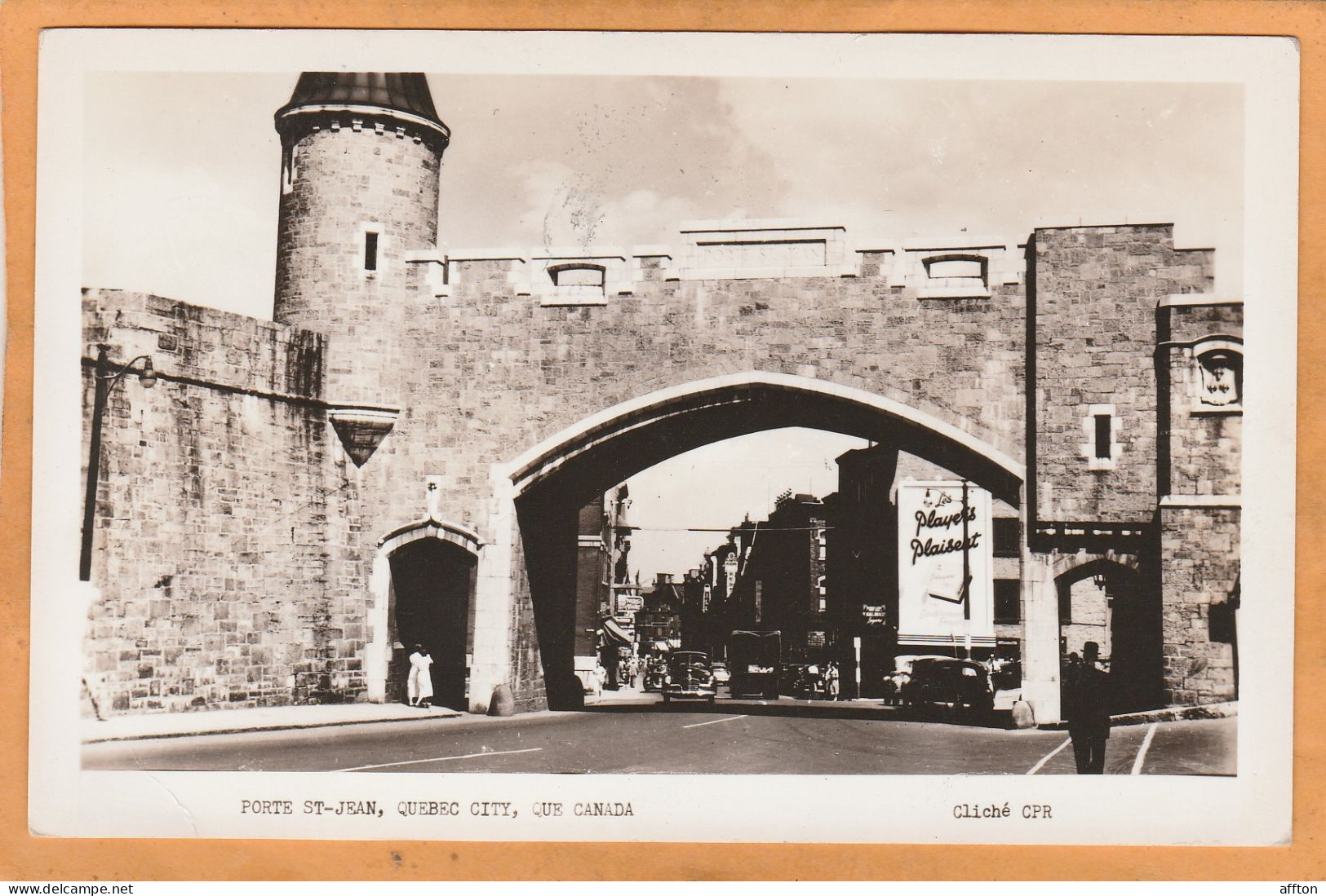 Quebec Canada Old Real Photo Postcard - Québec - La Cité