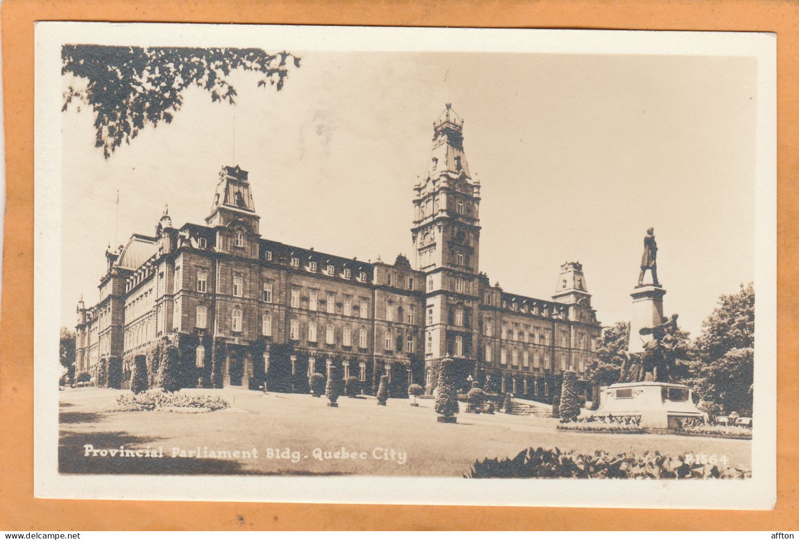 Quebec Canada Old Real Photo Postcard - Québec - La Cité