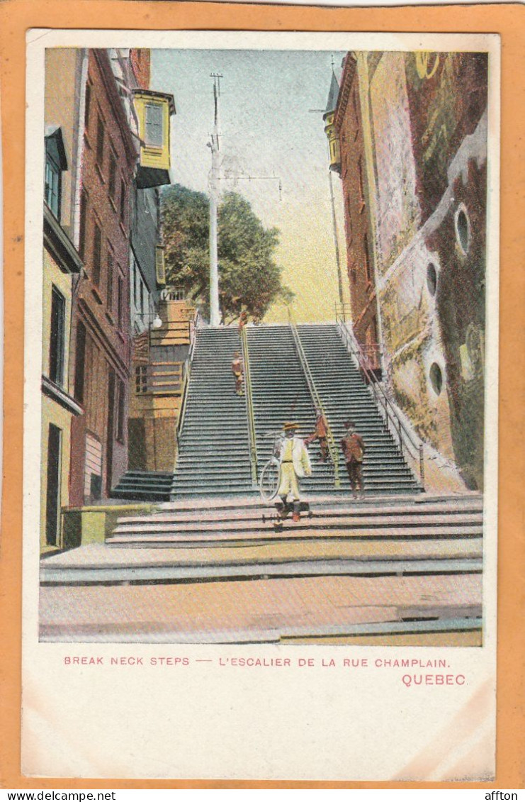 Quebec Canada Old Postcard - Québec - La Cité