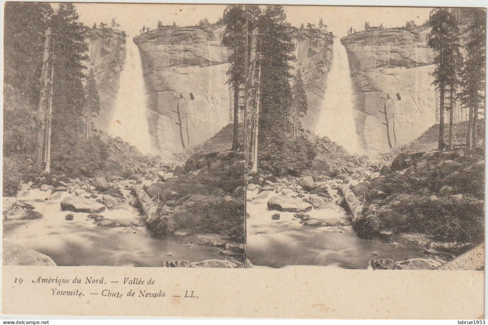 Yosemite -Chute De Nevada  -  (G.1283) - Yosemite