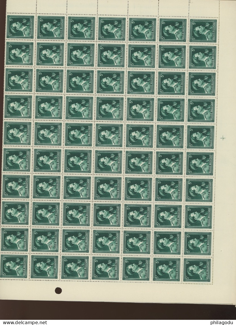 150 Séries Complètes 7 Val 690 / 696 **. Postfris In Een VEL Van 150. Cote 1800,-€ + Variétés - 1931-1950