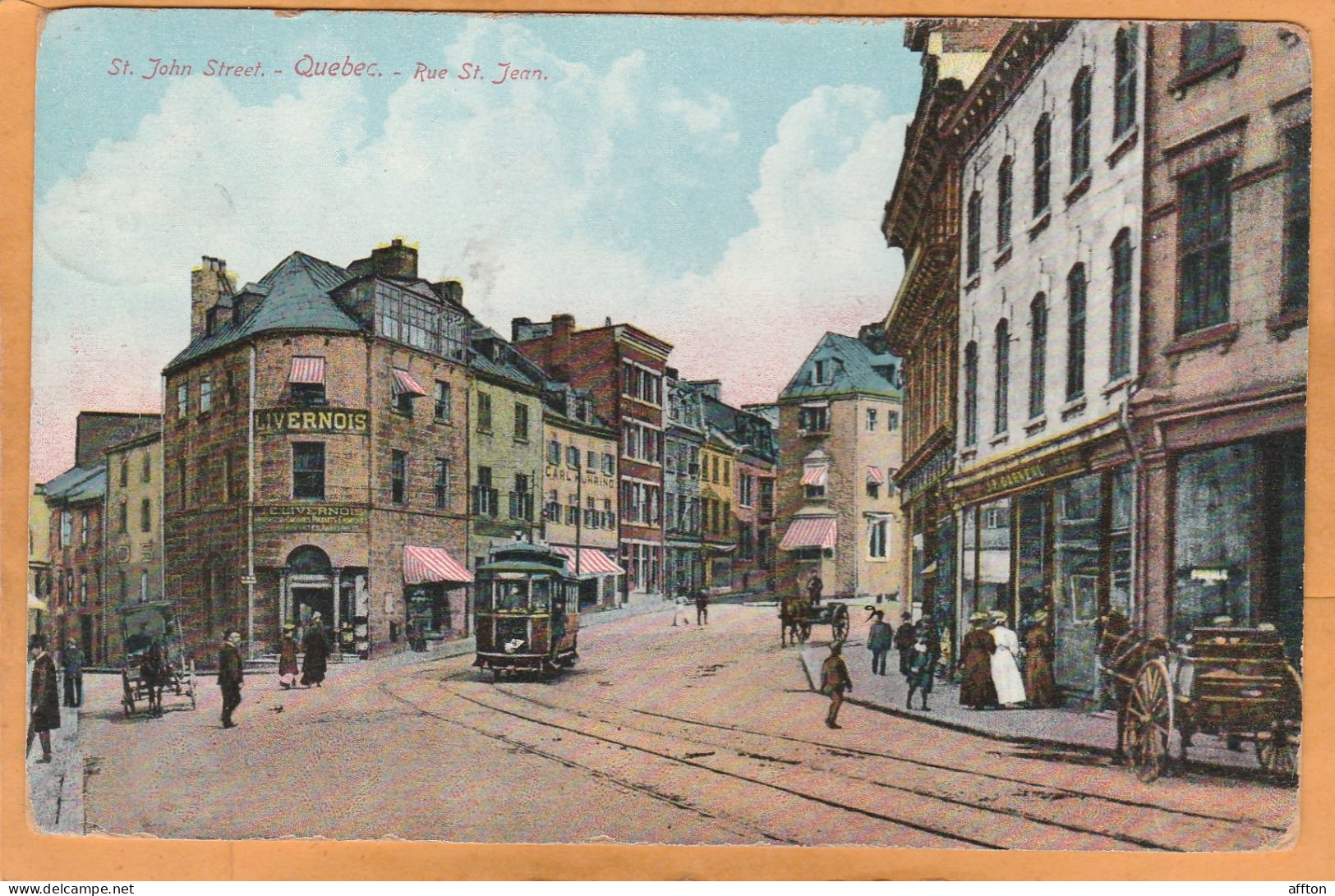 Quebec Canada Old Postcard - Québec - La Cité