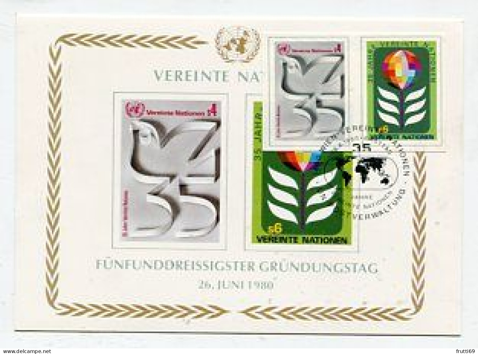 MC 158422 UNITED NATIONS - Wien - 1980 - 35. Jahrestag Der Vereinten Nationen - Maximum Cards