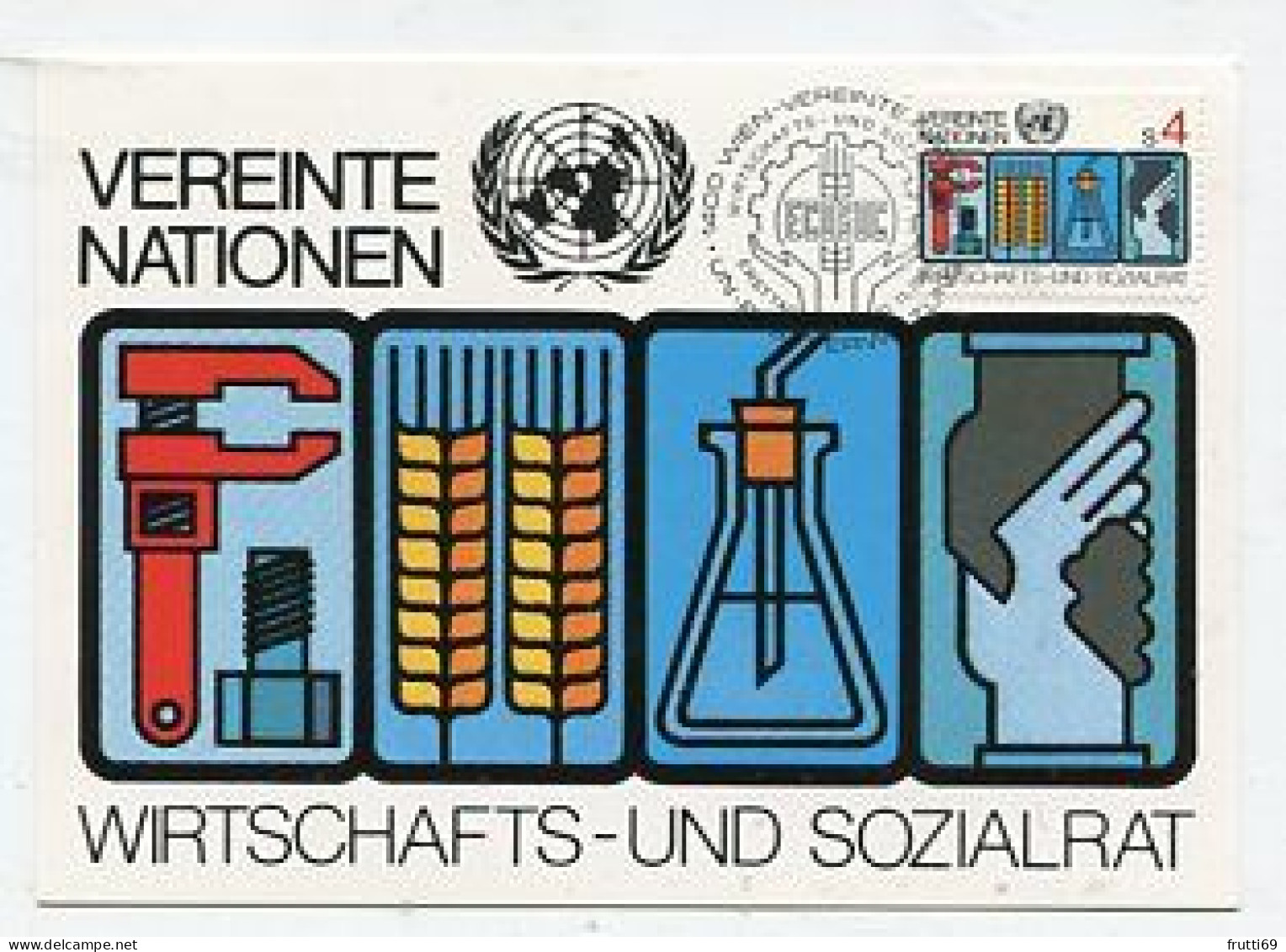 MC 158424 UNITED NATIONS - Wien - 1980 - Wirtschafts Und Sozialrat - Maximumkarten