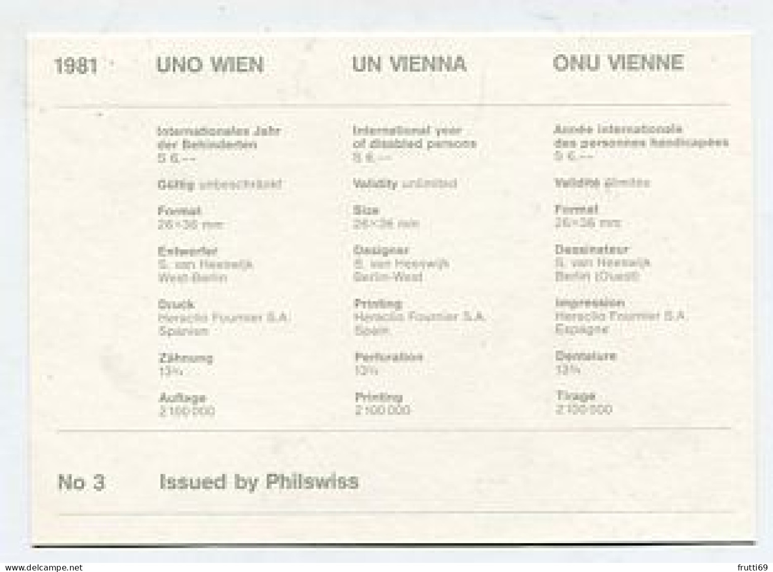 MC 158426 UNITED NATIONS - Wien - 1981 - Internationales Jahr Der Behinderten - Cartoline Maximum