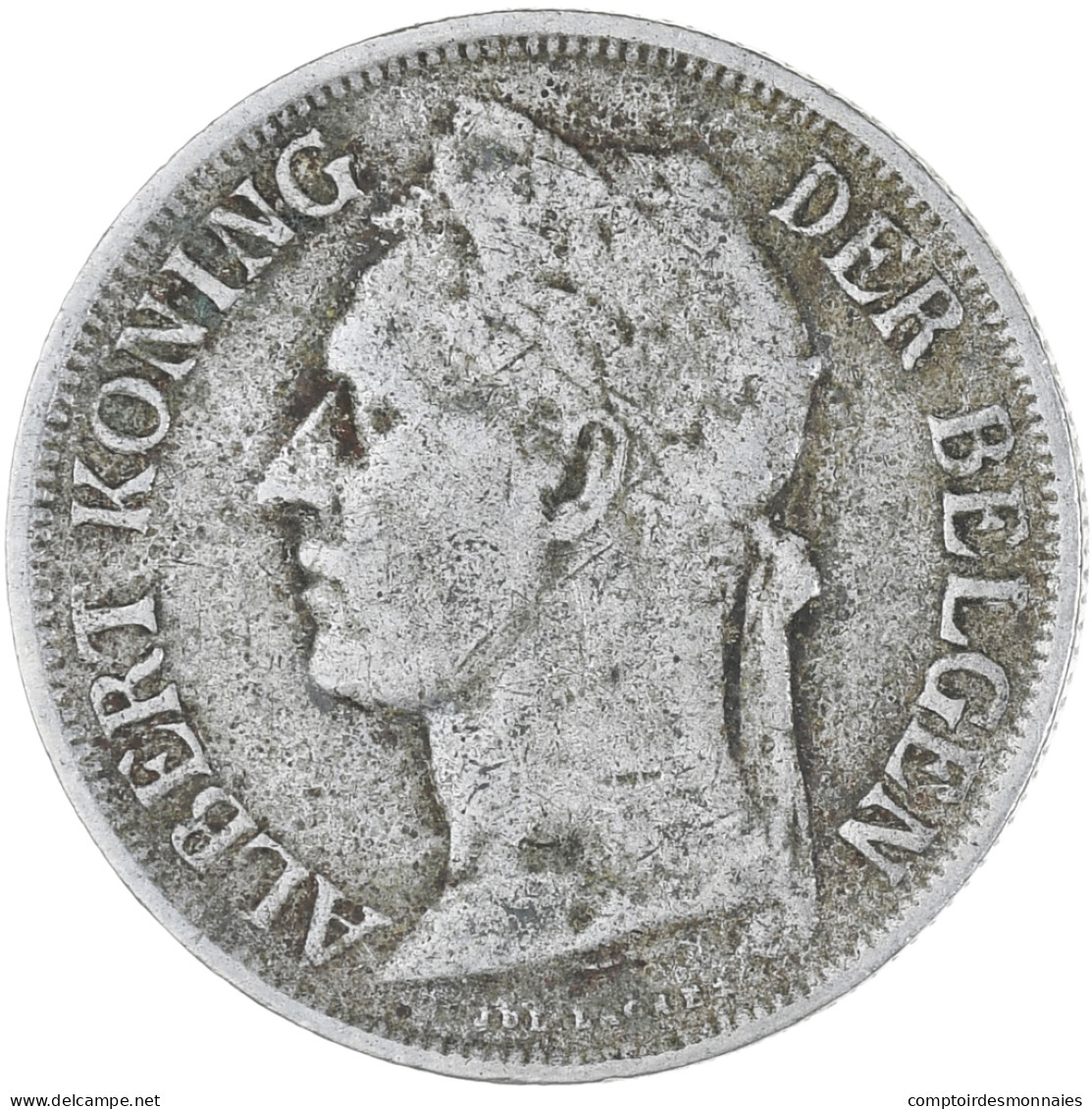 Monnaie, Congo Belge, Franc, 1926, TTB, Cupro-nickel, KM:21 - 1910-1934: Albert I