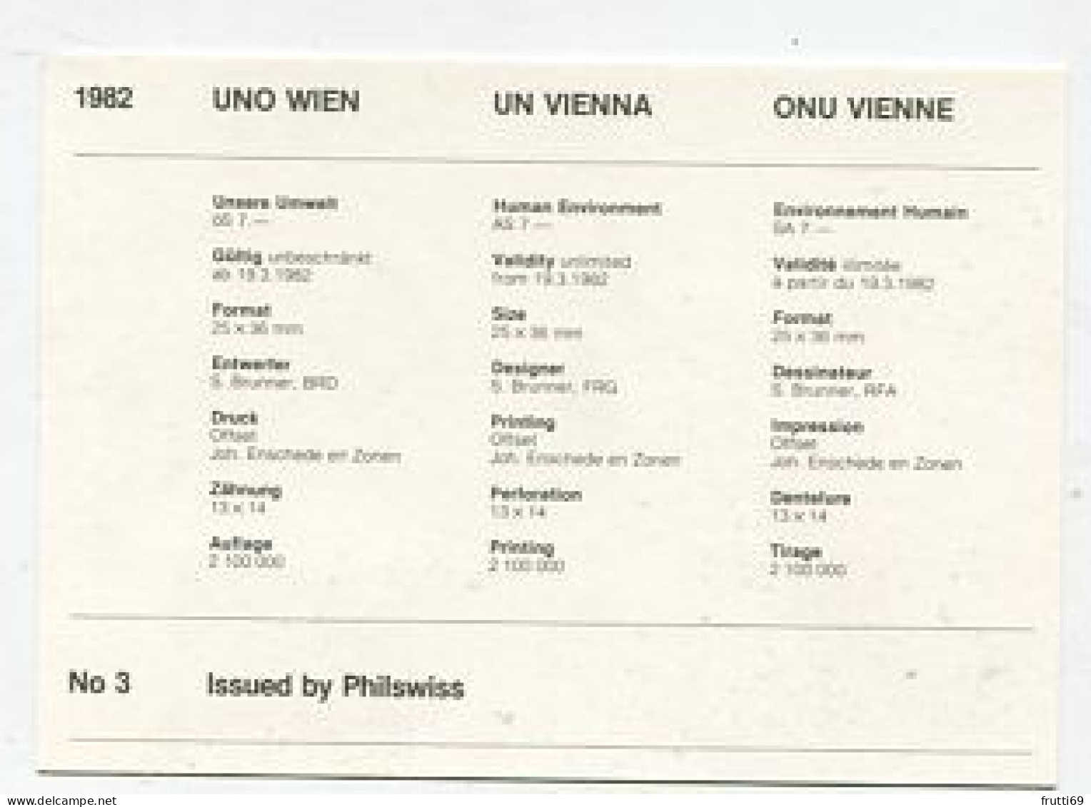 MC 158432 UNITED NATIONS - Wien - 1982 - Unsere Umwelt - Maximum Cards